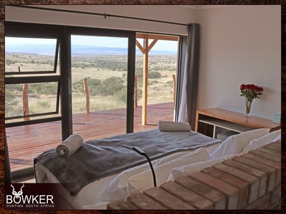 Hunting Accommodation in South Africa 6 Hopewell lodge client room view.