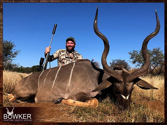 The Eastern Cape Kudu is considered a subspecies of the Greater Kudu. Kudu safari hunting in South Africa for big eastern cape kudu.