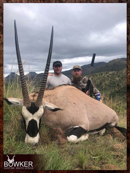 Hunts are conducted using ambush techniques in the open country and walk and stalk techniques. Hunting gemsbok safari style with Nick Bowker.