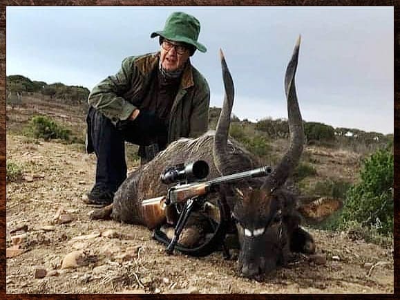 Hunting in Africa 6 Hunting nyala in Africa.