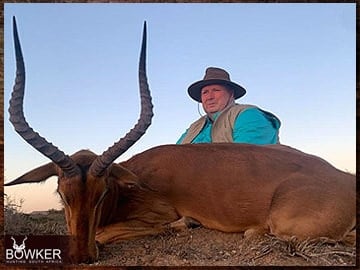 Trophy Hunting South Africa 113 Impala trophy hunted in South Africa.