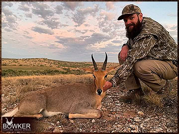 Trophy Hunting South Africa 75 Mountain Reedbuck harvested in 2023.