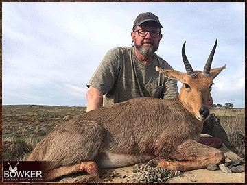 Trophy Hunting South Africa 61 Mountain Reedbuck hunting safari style.