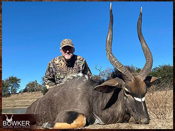 Trophy Hunting South Africa 44 Nyala hunted in South Africa.