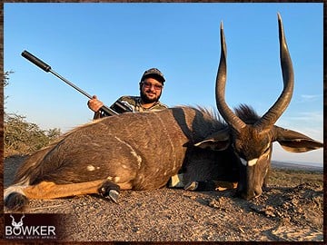 Trophy Hunting South Africa 51 Nyala hunted in South Africa.