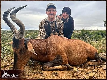 Trophy Hunting South Africa 206 Red Hartebeest hunting in africa.