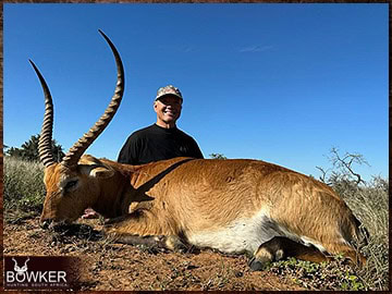 Trophy Hunting South Africa 127 Red Lechwe rifle hunted in Africa.