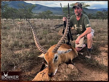 Trophy Hunting South Africa 105 Red Lechwe hunted safari style.