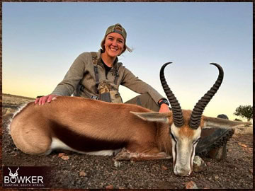 Trophy Hunting South Africa 32 Springbok hunted in 2023.