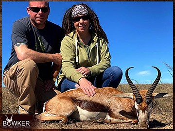 Trophy Hunting South Africa 27 Springbok hunted safari style.