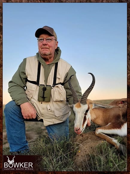 African Management and Trophy Hunt 3 Springbok hunt with Nick Bowker.