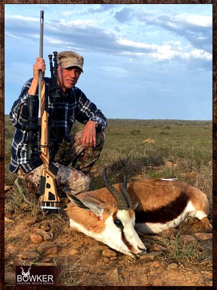 African Cull Hunt - come and enjoy some Trigger Time 17 Springbok shot in the Eastern Cape