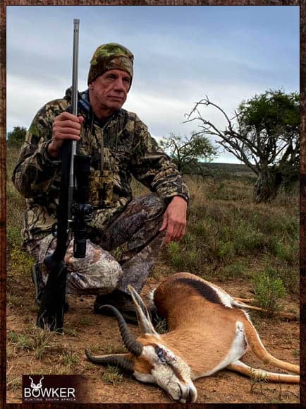 African Cull Hunt - come and enjoy some Trigger Time 21 Springbok South African cull hunt