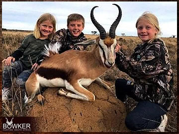 Trophy Hunting South Africa 24 Springbok trophy hunted in South Africa.