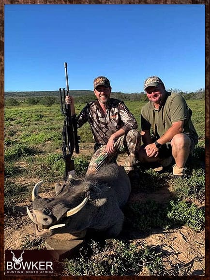 African Hunting Trip 17 Warthog shot on my hunting trip with Dan.