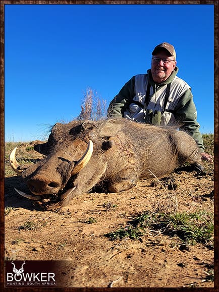 African Management and Trophy Hunt 9 Warthog management and trophy hunt.