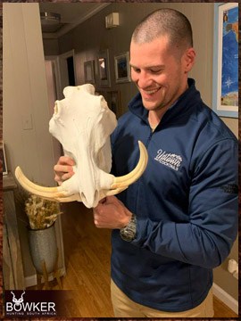 Trophy Hunting South Africa 59 Warthog trophy skull mount delivered to a client in the United States.