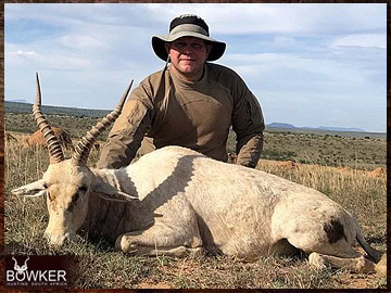 Trophy Hunting South Africa 73 White blesbok hunting in Africa.