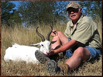 Trophy Hunting South Africa 44 White springbok hunting in Africa.