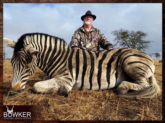 Zebra Hunting - All You need to Know About Zebra Hunts 9 Trophy shot with Nick Bowker