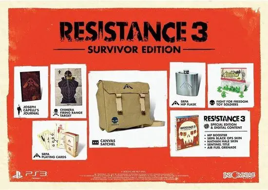 Resistance 3 (Survivor Edition) PS3 - Afbeelding 3