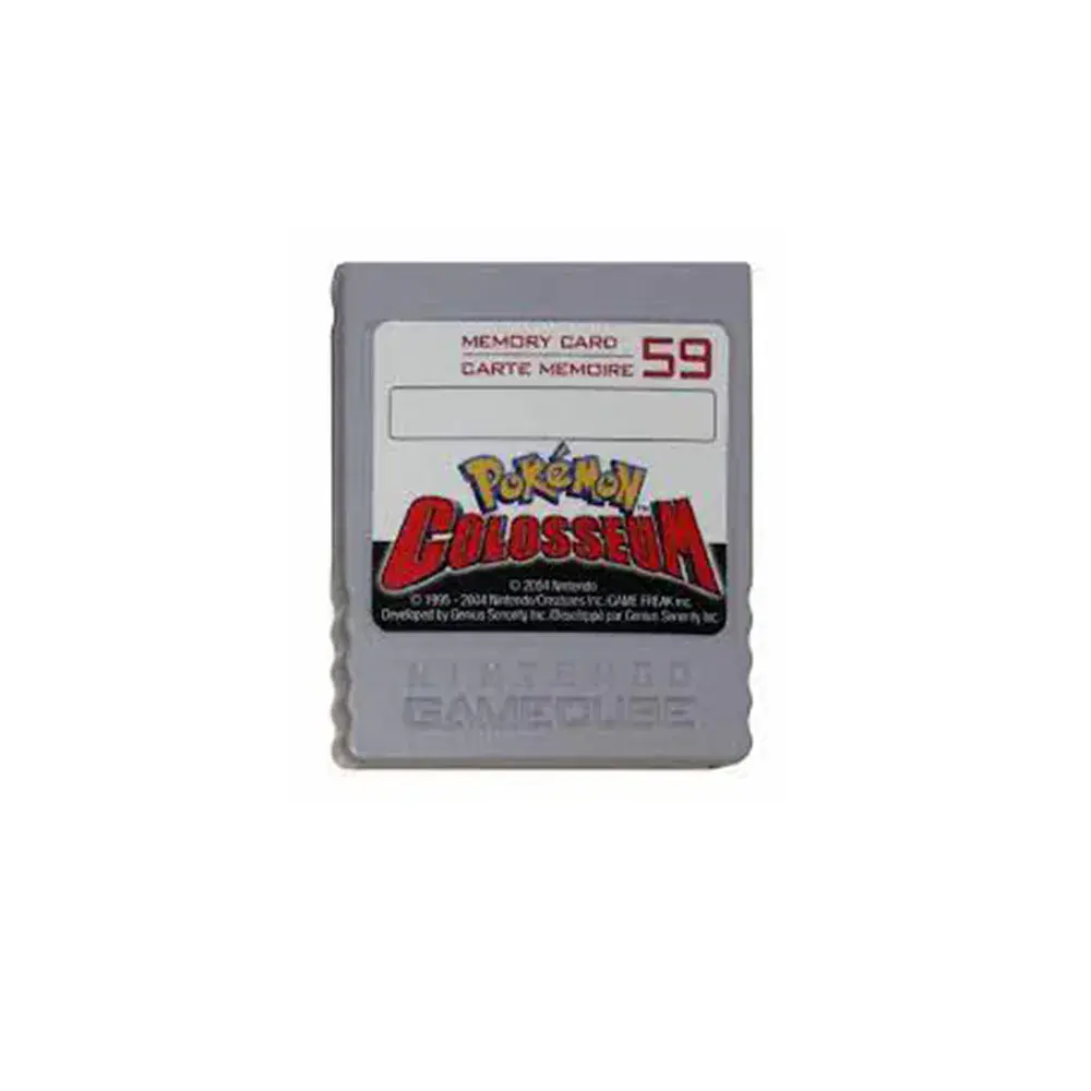 Nintendo GameCube Memory Card 59 Block Pokémon Colosseum