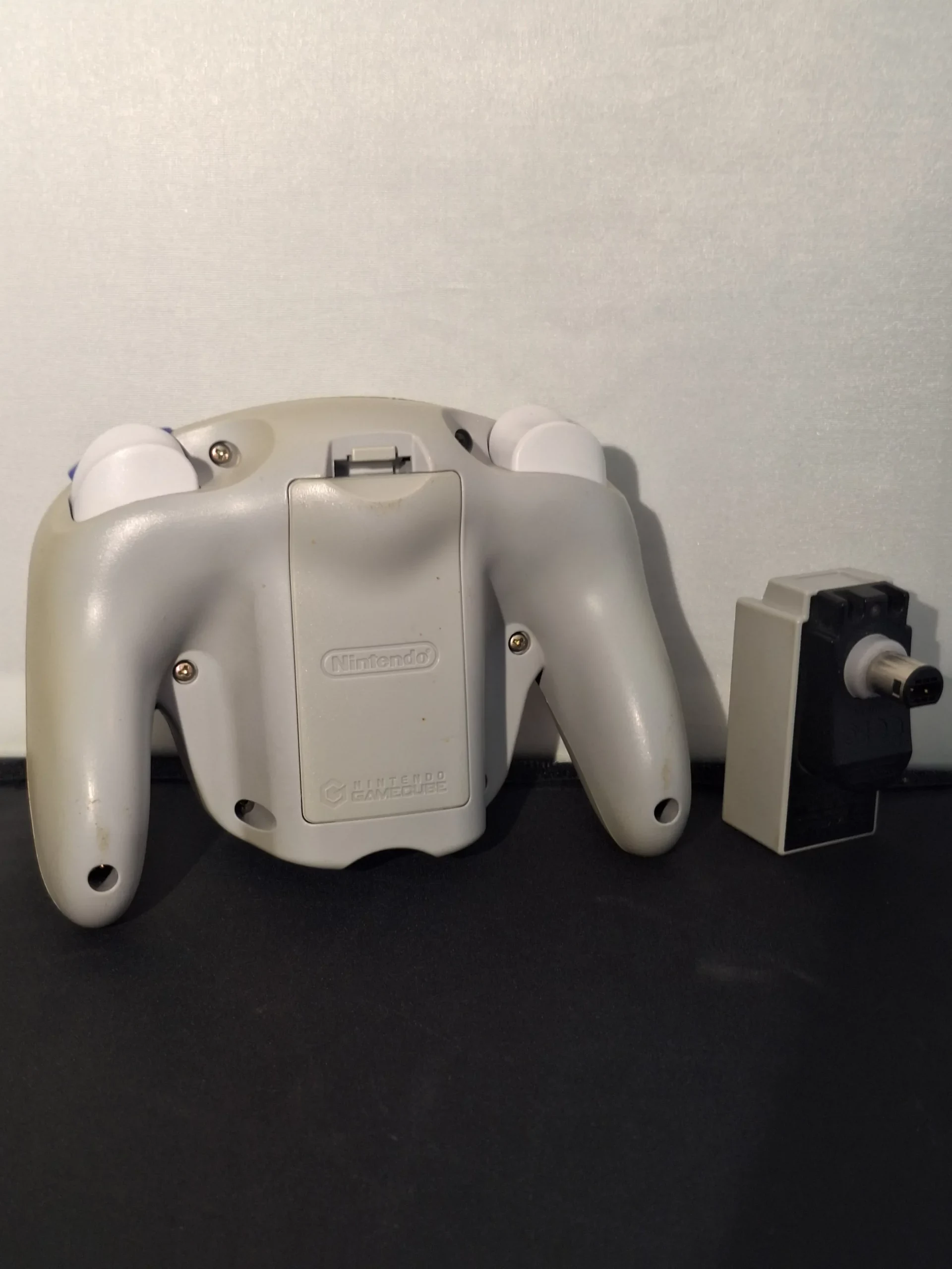 Nintendo GameCube WaveBird Controller + Receiver (Vergeeld) (Refurbished) - Afbeelding 3