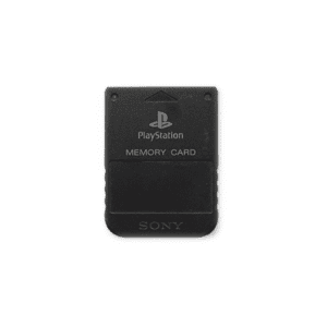 PlayStation 1 Memory Card 1 MB (Zwart)