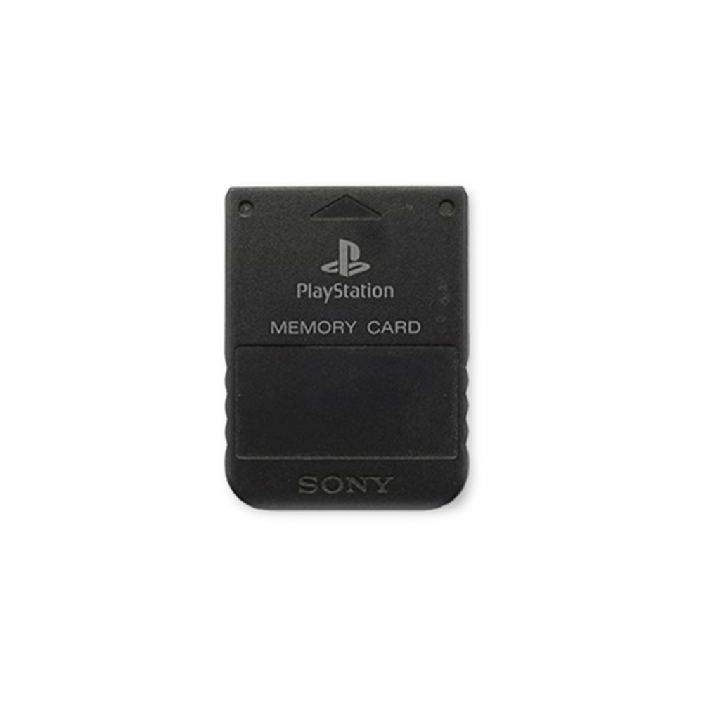 PlayStation 1 Memory Card 1 MB (Zwart)