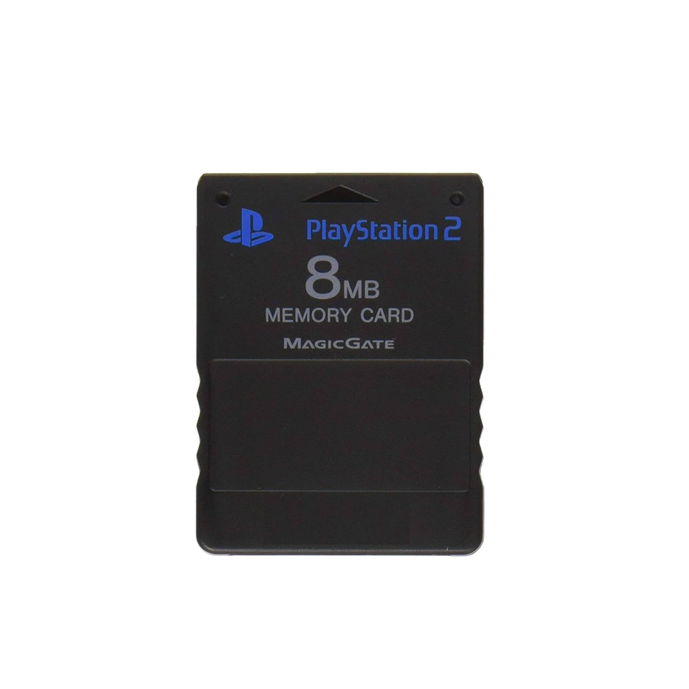 PlayStation 2 Memory Card 8 MB origineel zwart