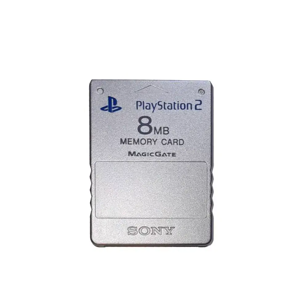 PlayStation 2 Memory Card 8MB Zilver