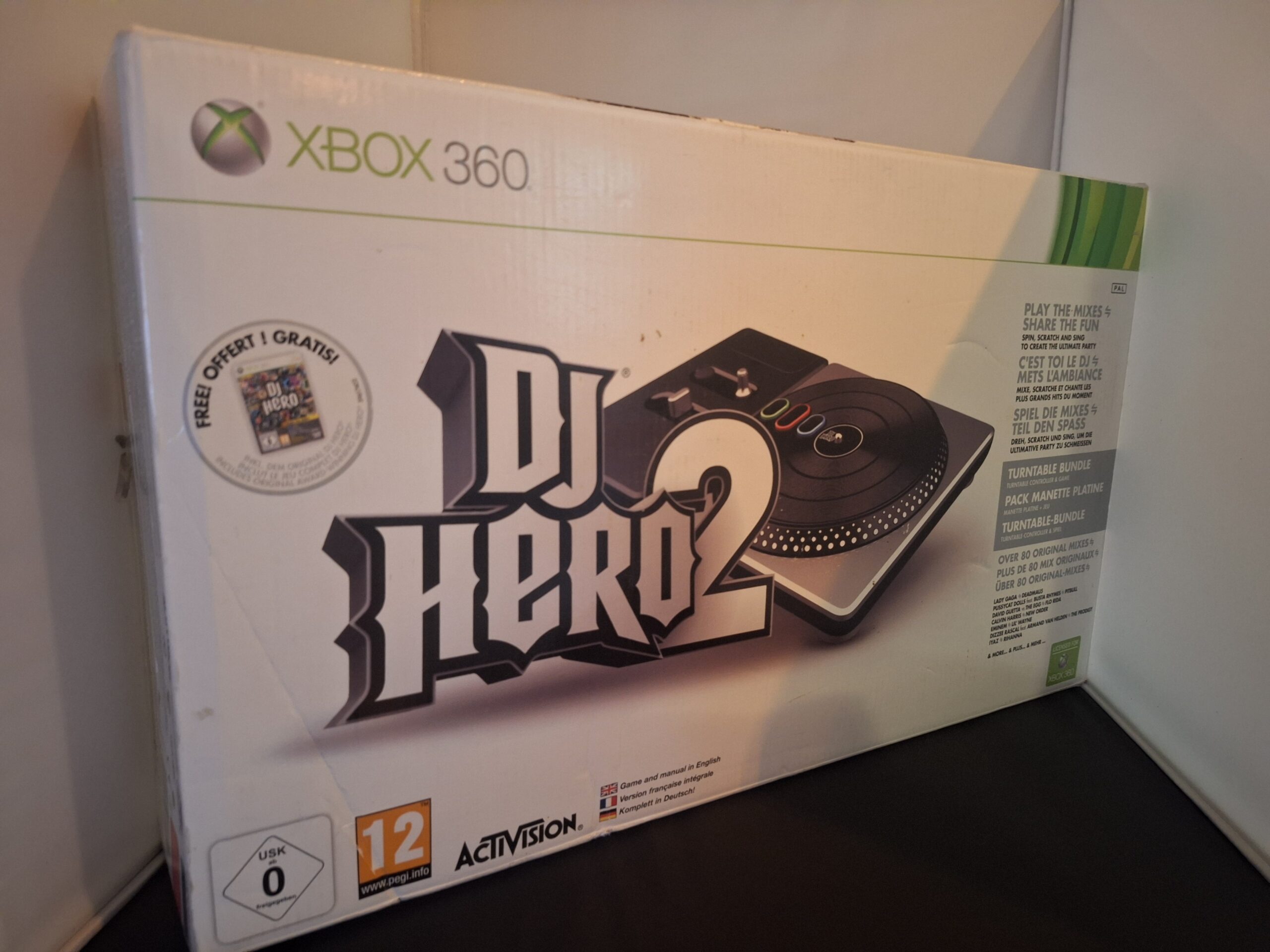 DJ Hero 2 (Boxed) Xbox 360 - Afbeelding 2