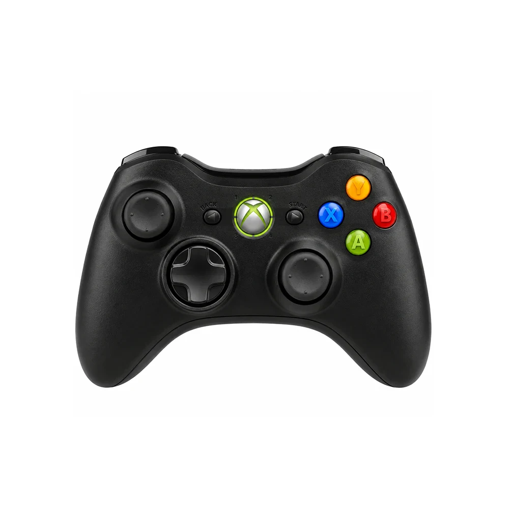 Xbox 360 Controller Zwart S Refurbished