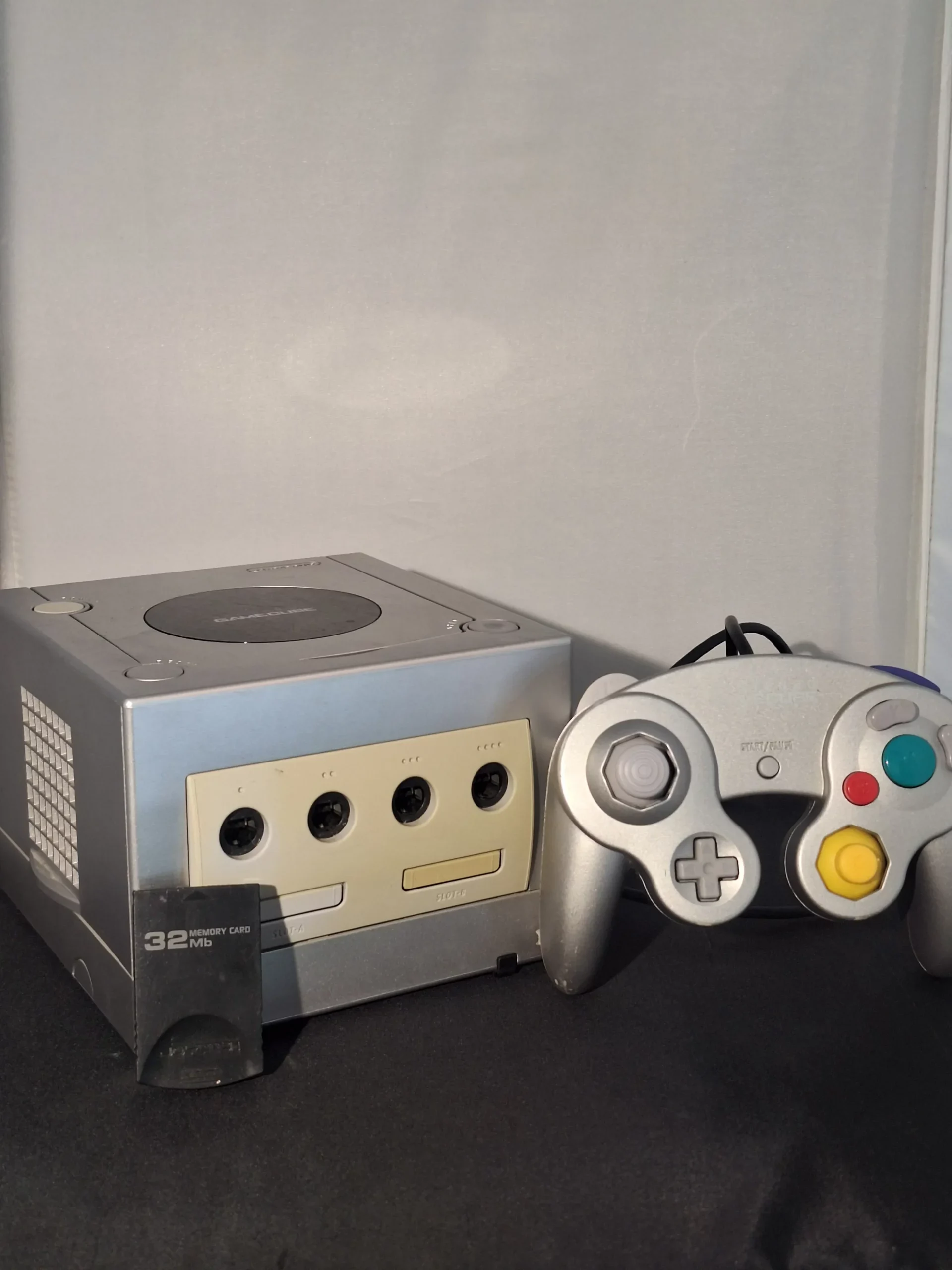 Nintendo GameCube Zilver + Controller & Memory Card - Afbeelding 2