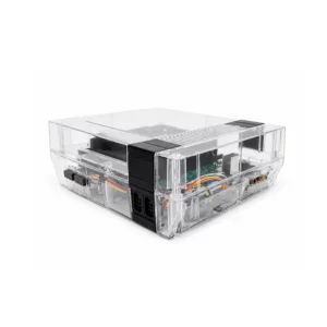 Nintendo NES Console Refurbished met Bitfunx Clear Shell