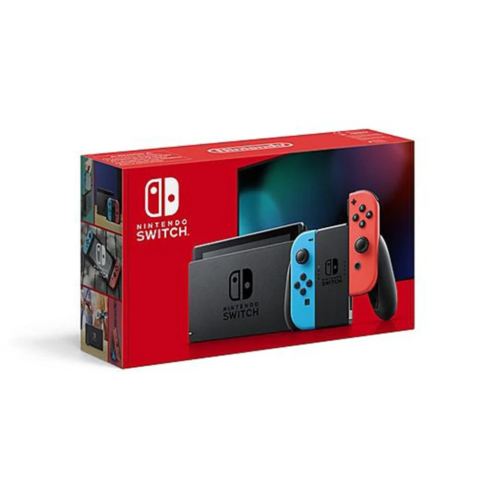 Nintendo Switch V2 Console (2019 Upgrade) (Rood/Blauw) (Boxed) - Afbeelding 2