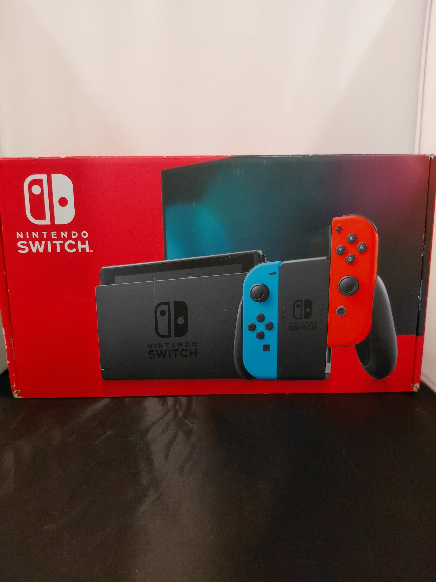 Nintendo Switch V2 Console (2019 Upgrade) (Rood/Blauw) (Boxed) - Afbeelding 3