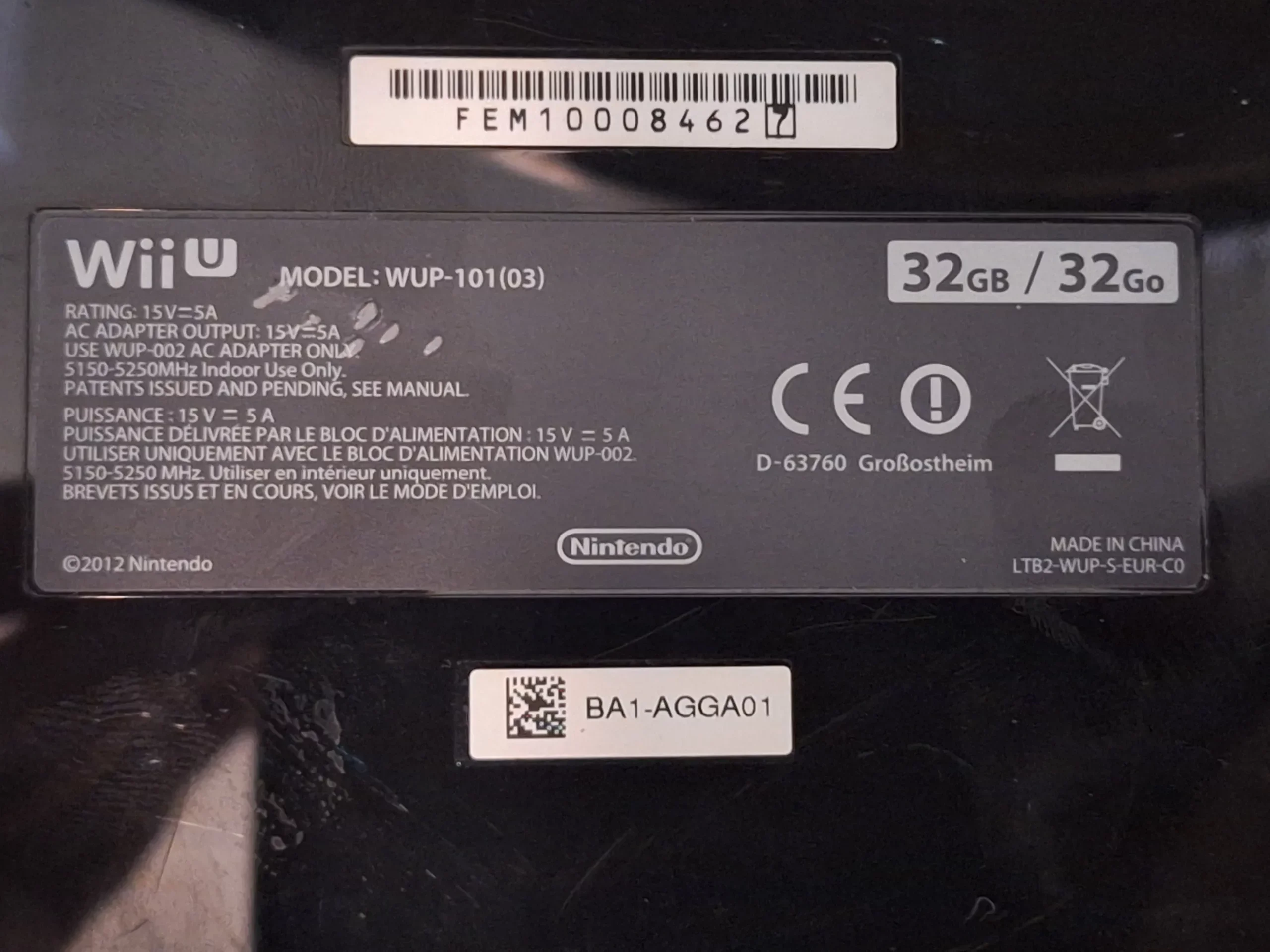 Nintendo Wii U Premium Console + Gamepad - 32GB - Afbeelding 6