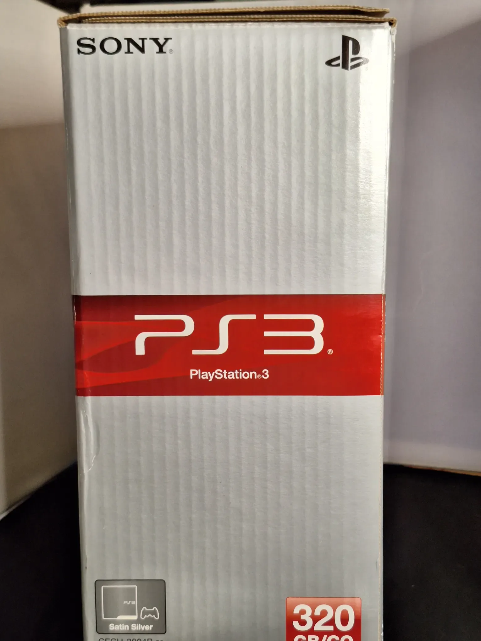 PlayStation 3 Slim Satin Silver 320GB (+ Extra Controller) Limited Edition (Refurbished) - Afbeelding 3