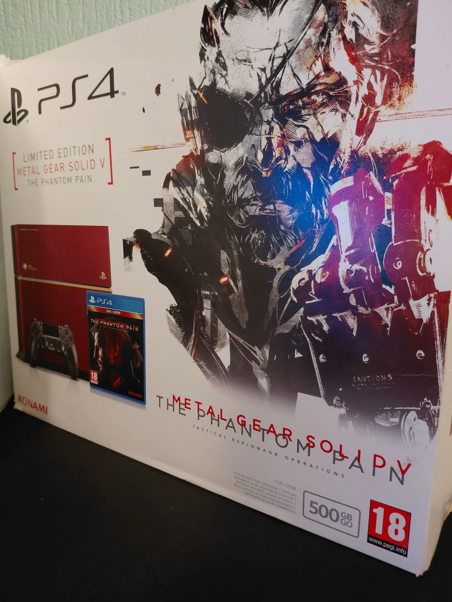 PlayStation 4 Console Metal Gear Solid Limited Edition - 500GB - Afbeelding 2