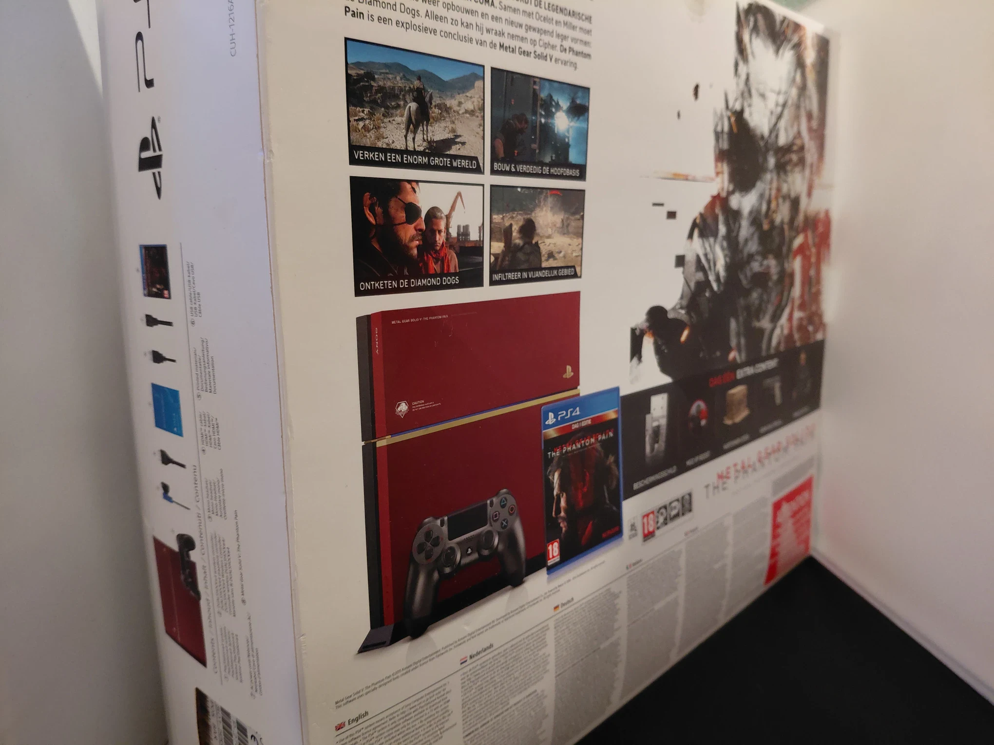 PlayStation 4 Console Metal Gear Solid Limited Edition - 500GB - Afbeelding 3