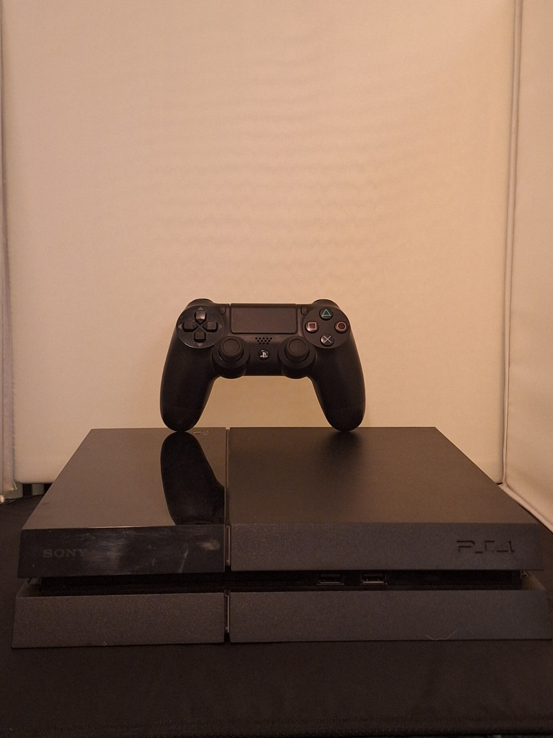 PlayStation 4 Phat 500G Console - (Zwart) (Refurbished) - Afbeelding 2