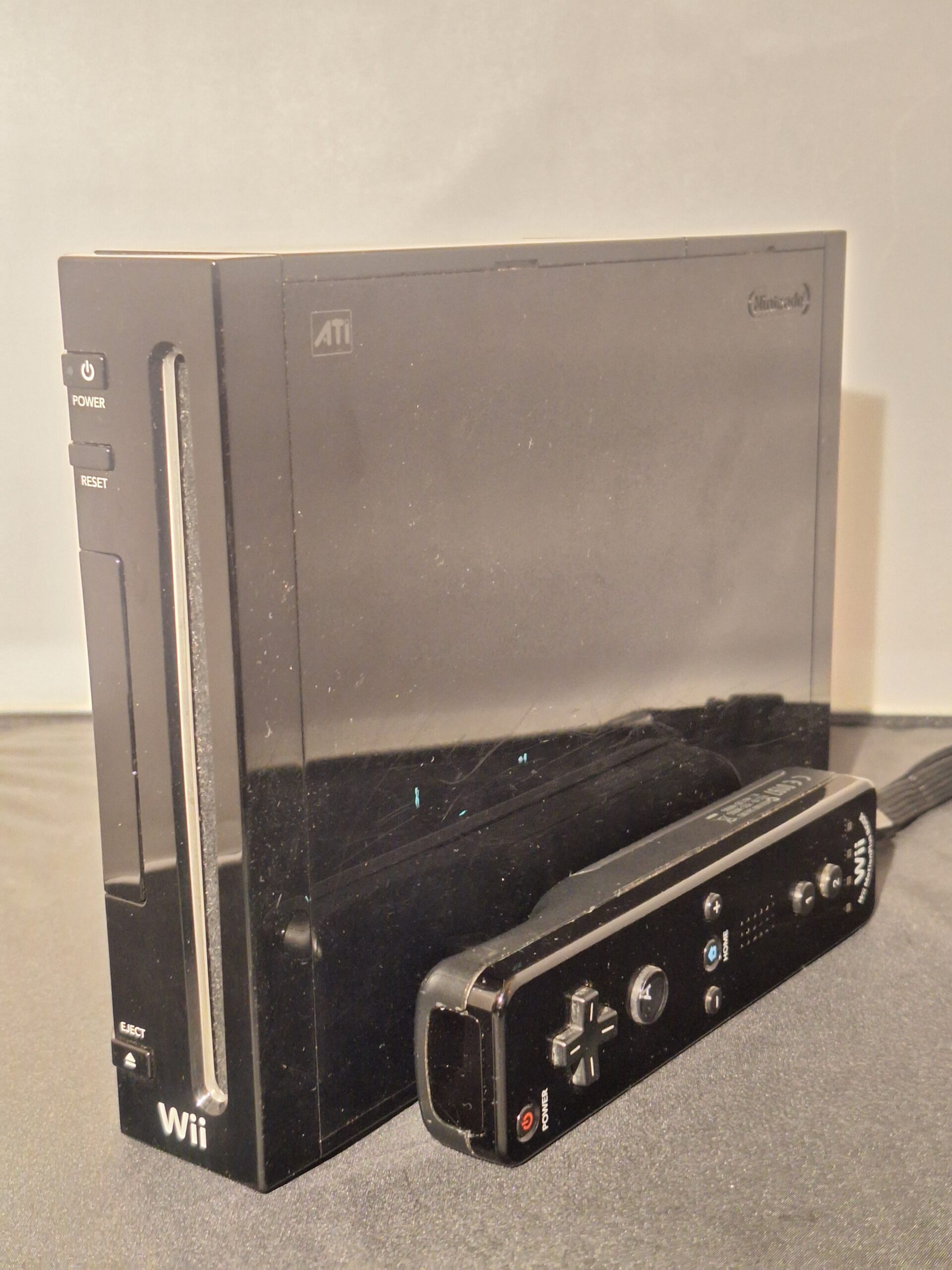 Nintendo Wii (Zwart) - Afbeelding 3