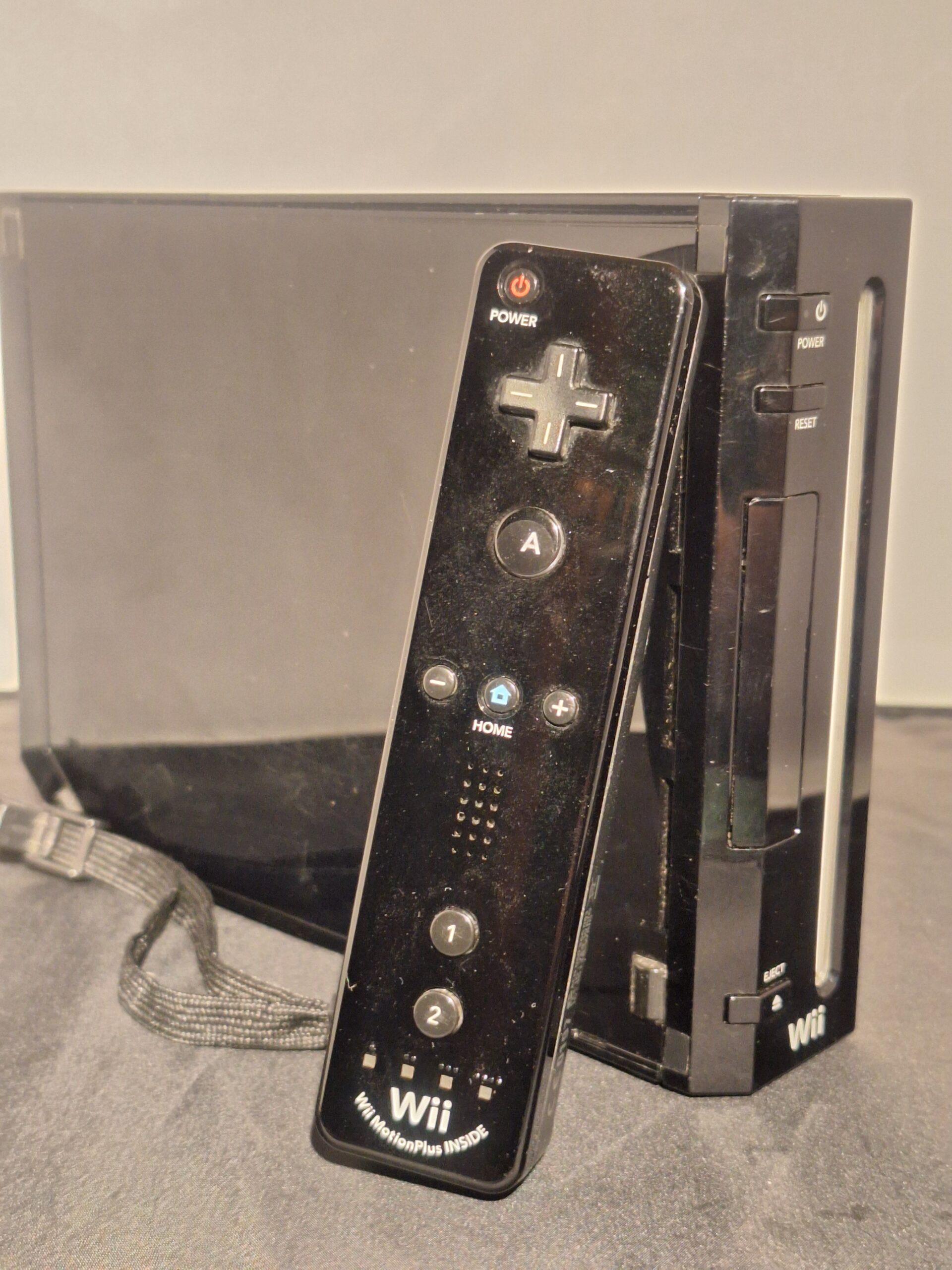 Nintendo Wii (Zwart) - Afbeelding 2