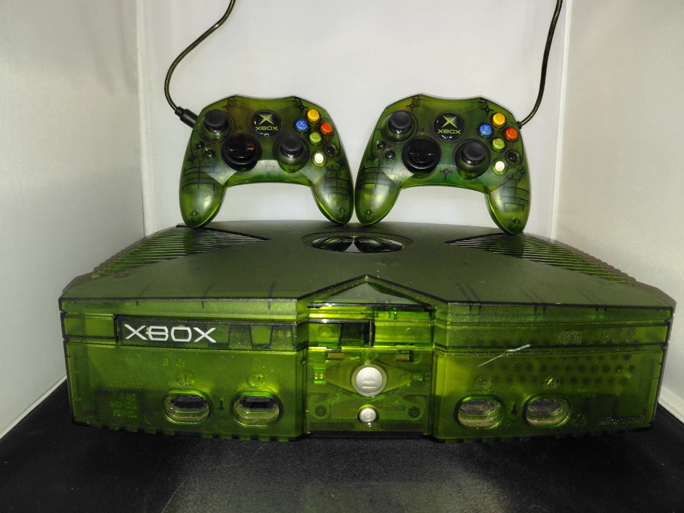 Xbox Original Crystal Green Limited Edition Console (Refurbished) - Afbeelding 2