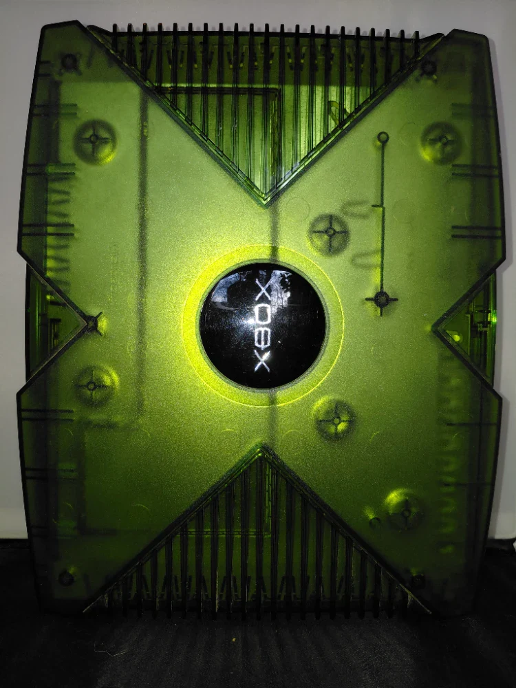 Xbox Original Crystal Green Limited Edition Console (Refurbished) - Afbeelding 3