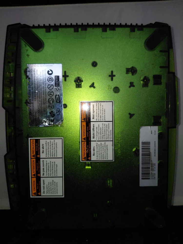 Xbox Original Crystal Green Limited Edition Console (Refurbished) - Afbeelding 4