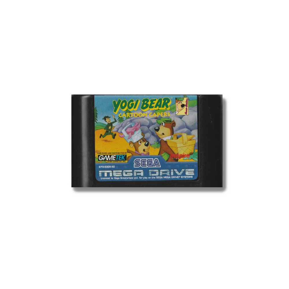 Yogi Bear Cartoon Capers SEGA Mega Drive