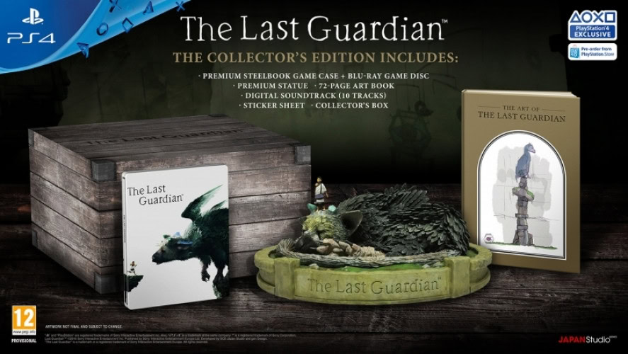 The Last Guardian Collectors Edition PlayStation 4