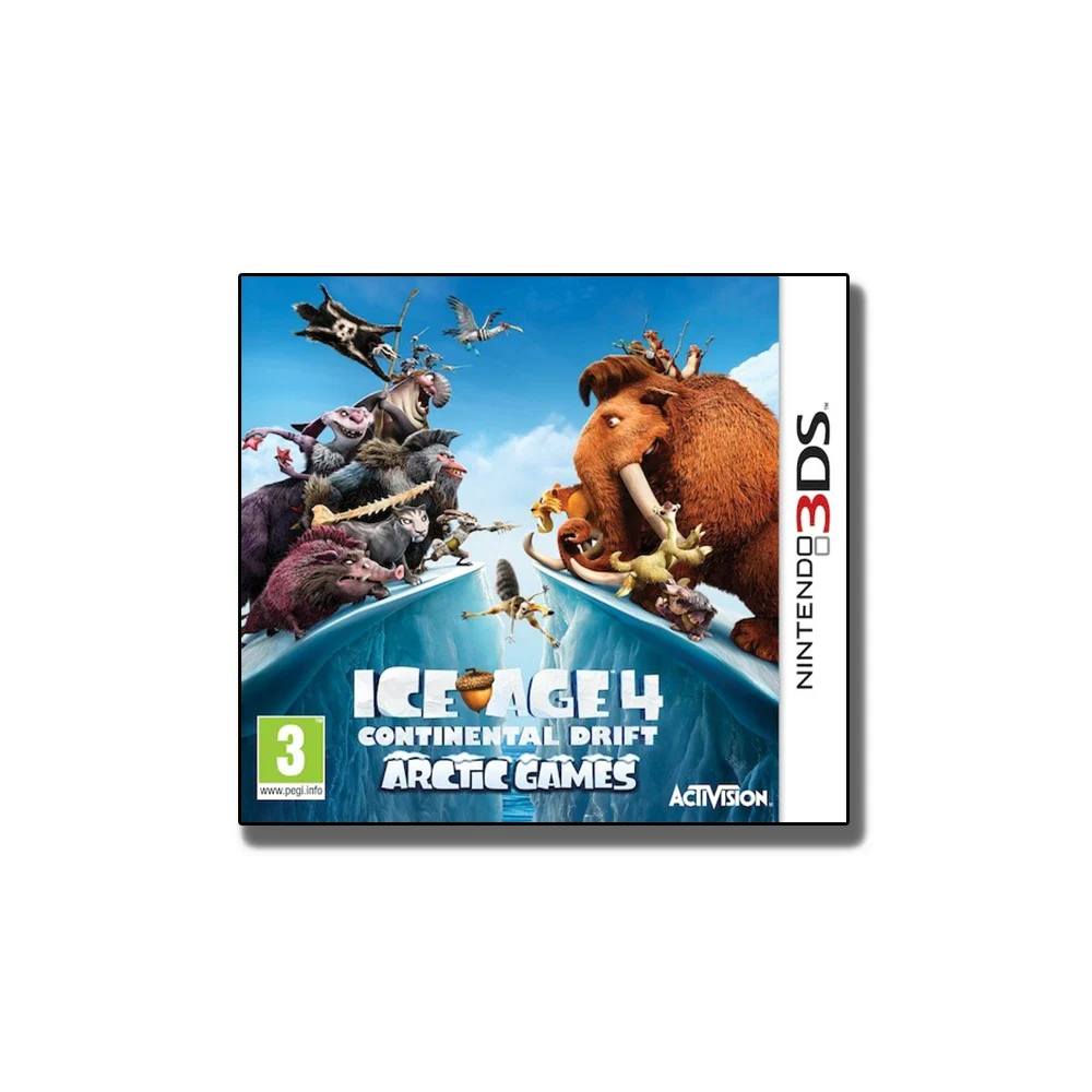 Ice Age 4 Continental Drift Nintendo 3DS